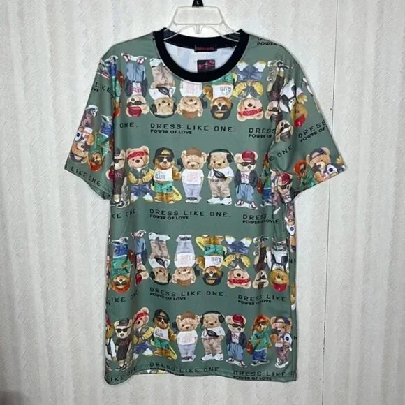 ❤️ 🆕 FASHIONIST STYLE Kike One Tshirt Dress Size M - Picture 2 of 4